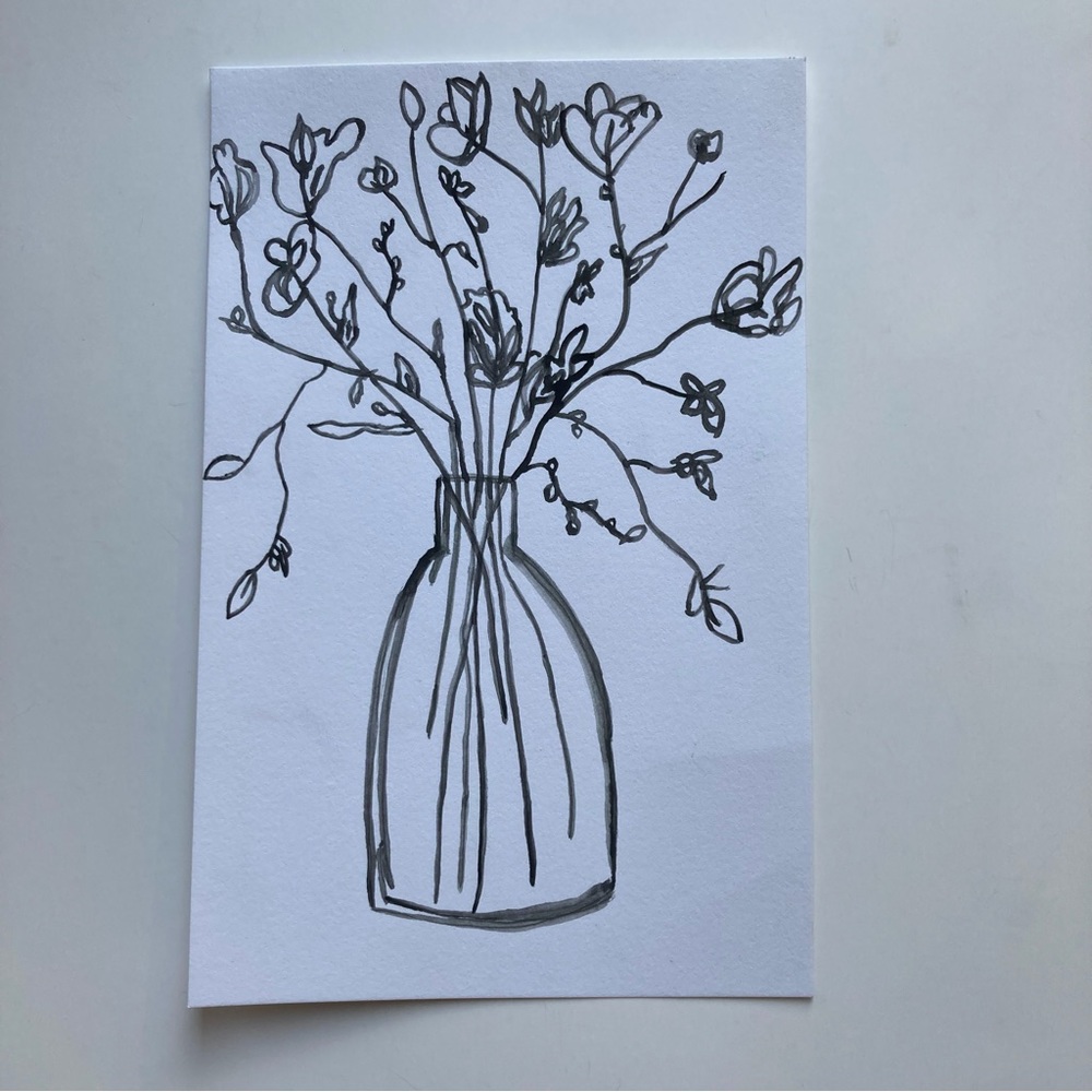 Floral Watercolor Painting
